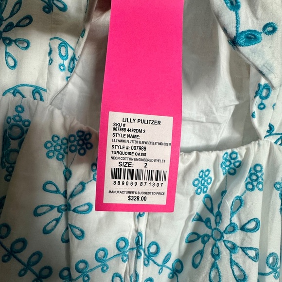Lilly Pulitzer Lillyanne NWT Sz 2 - Picture 3 of 7